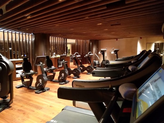 ritz carlton singapore Cardio Machines