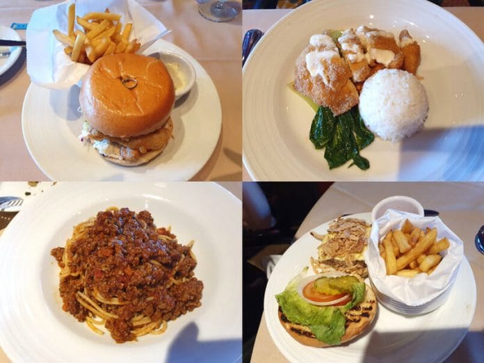 MDR lunch options