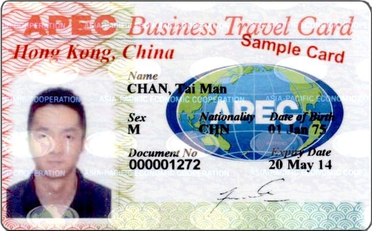 asia pacific travel card