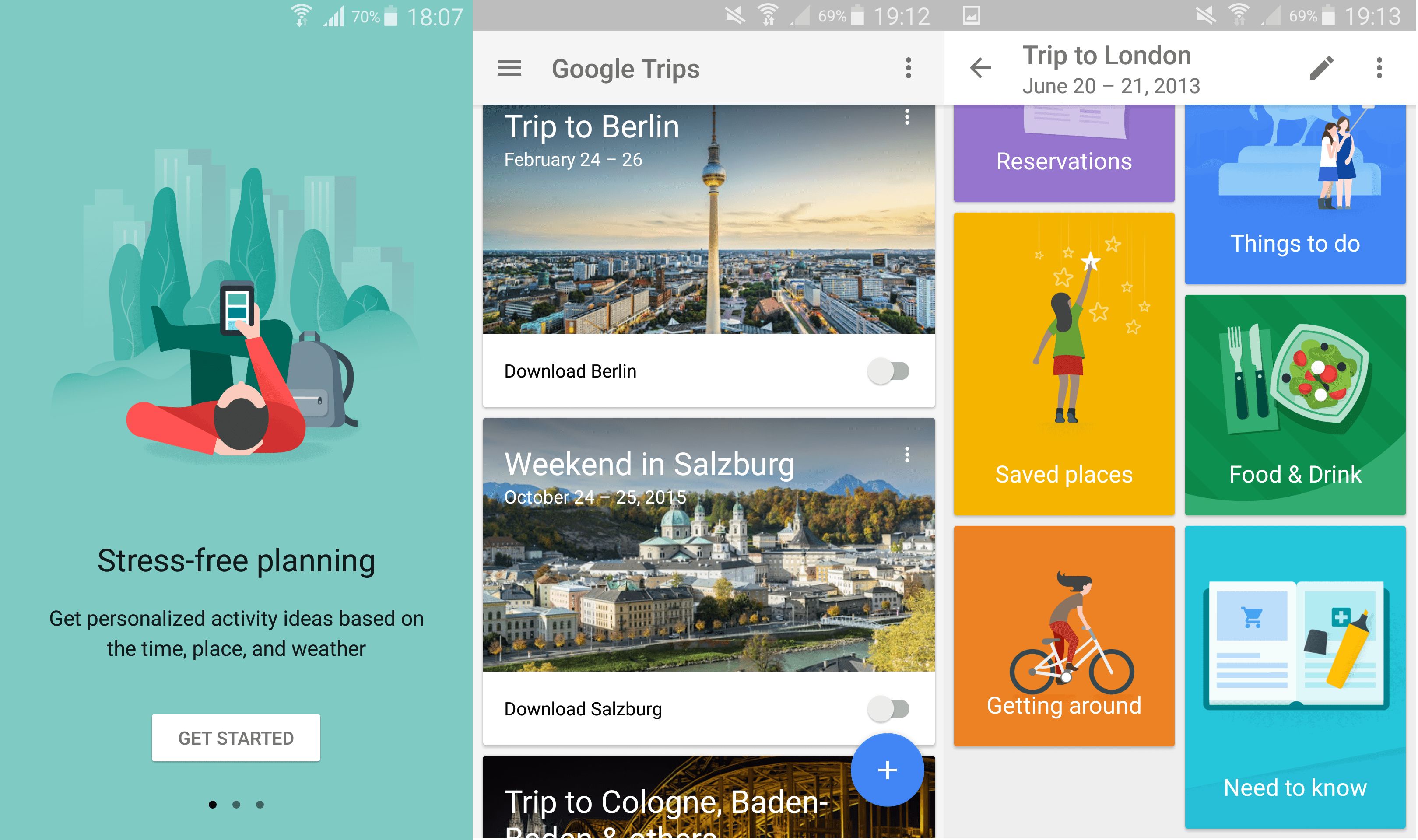 Google Trips A simple travel planner for the Gmail user 