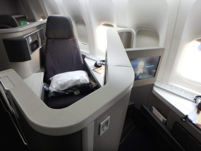 Review: American Airlines 777-200 Business Class New York JFK to London ...