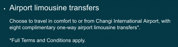 Citi Prestige airport limousine transfers