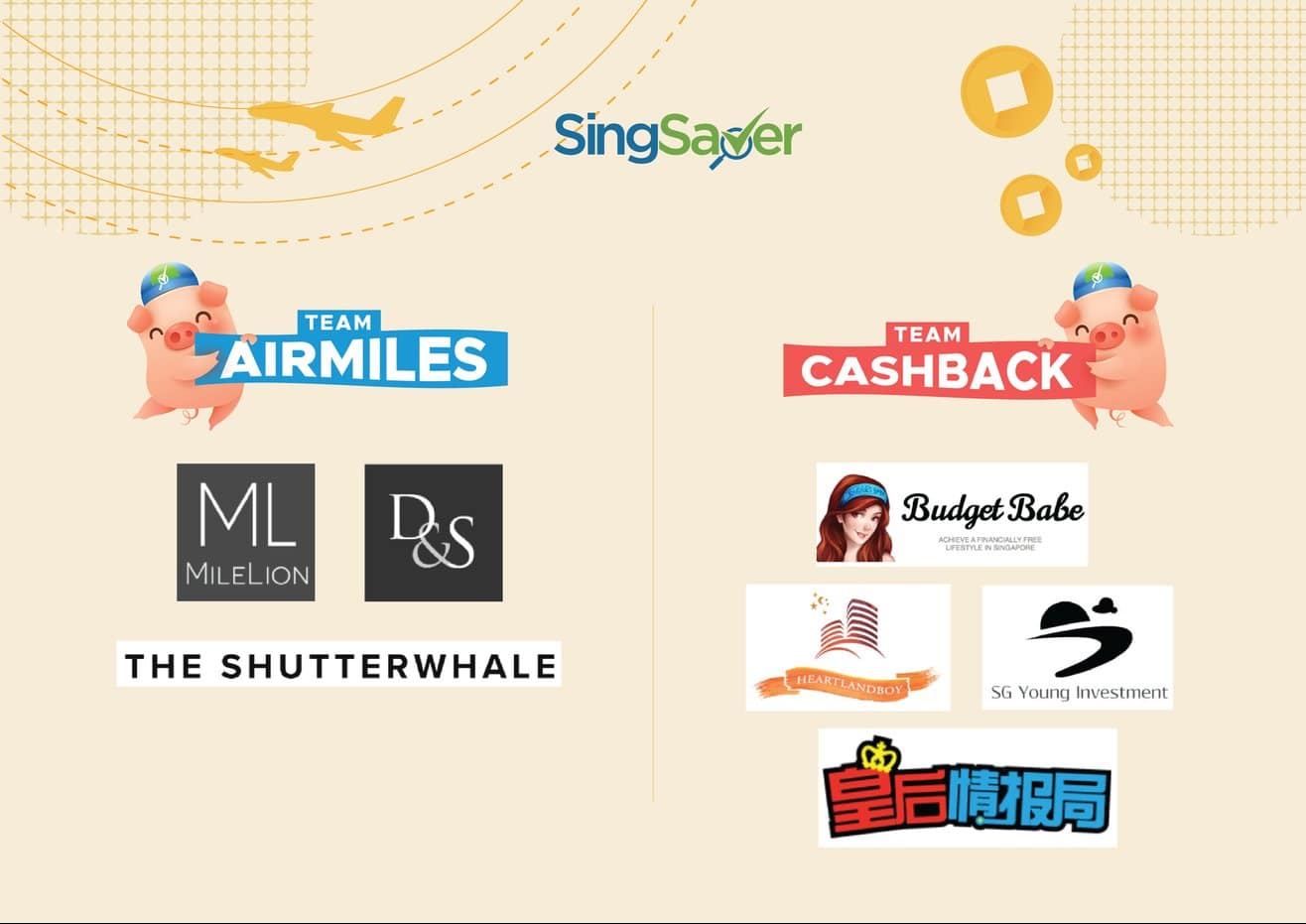 Your Team Needs You: SingSaver Air Miles Vs Cashback Competition Now ...