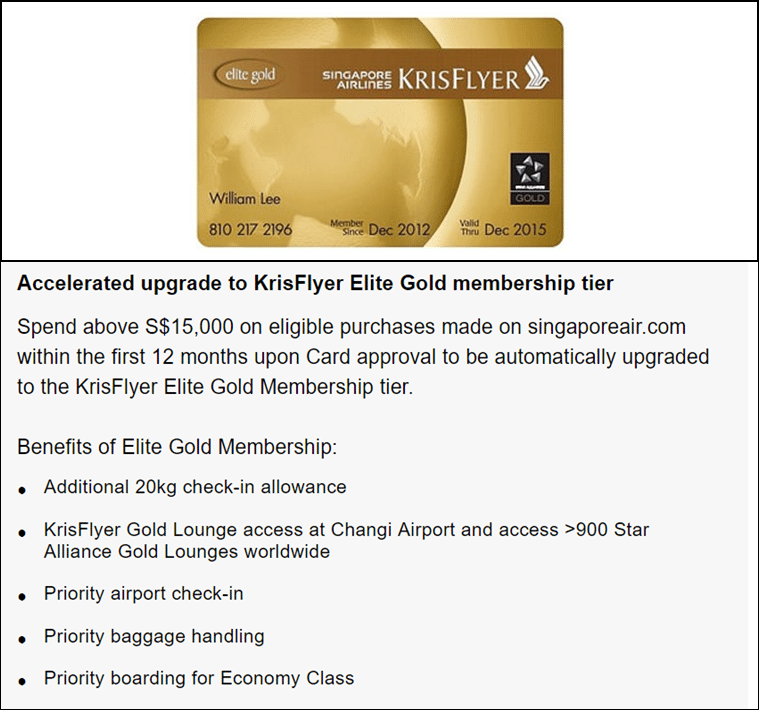 AMEX offering Ascend cardholders fast track to KrisFlyer Elite Gold