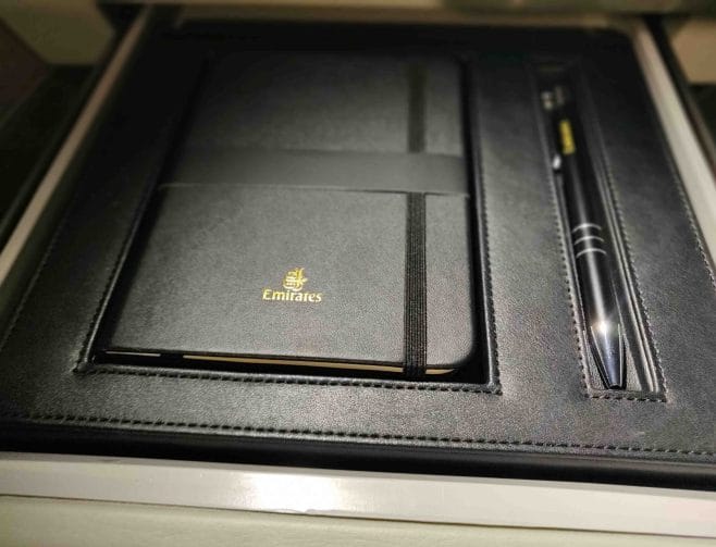 Buy Emirates First Class Notebook And Pen at Ubuy Algeria