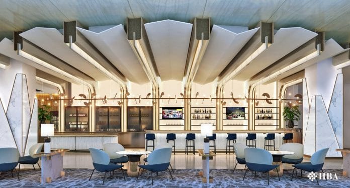 Proposed Singapore Airlines First Class Lounge, Terminal 3