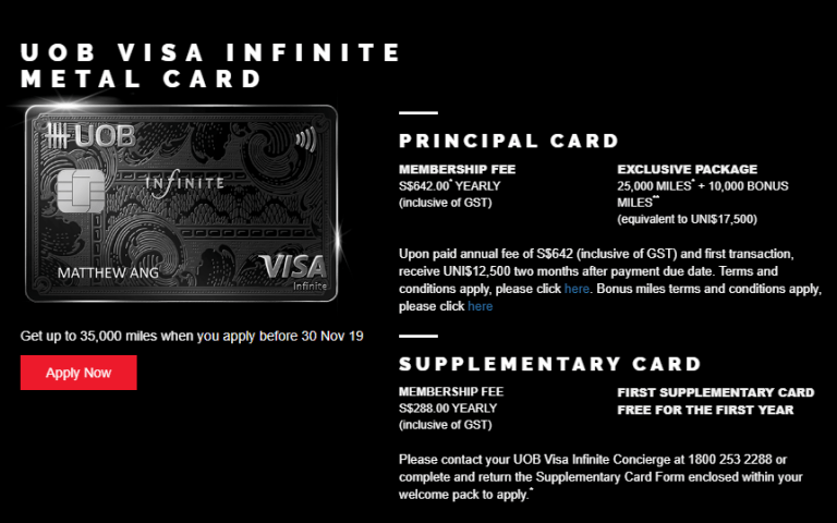 uob infinite card travel insurance