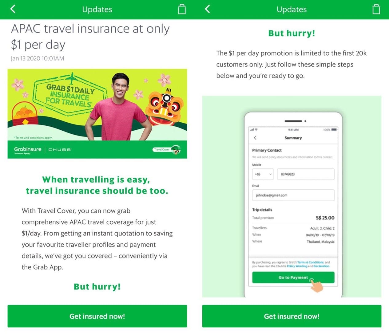 Grab launches travel insurance coverage | The Milelion