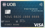 uob preferred platinum visa card