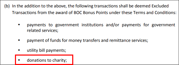 Boc terms and conditions