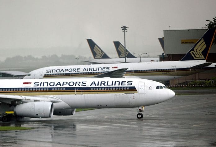 singapore airlines changi transit
