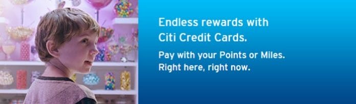 citi pay with points