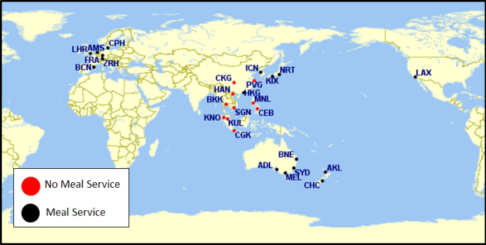 singapore airlines june and july route maps