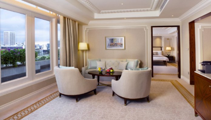 Fullerton Hotel Palladian Suite