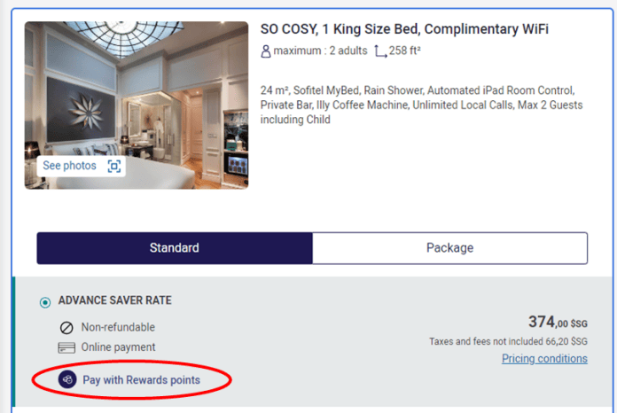 accor points staycation