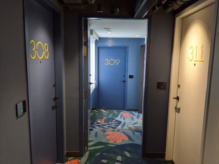 Hotel Soloha Level 3 corridor