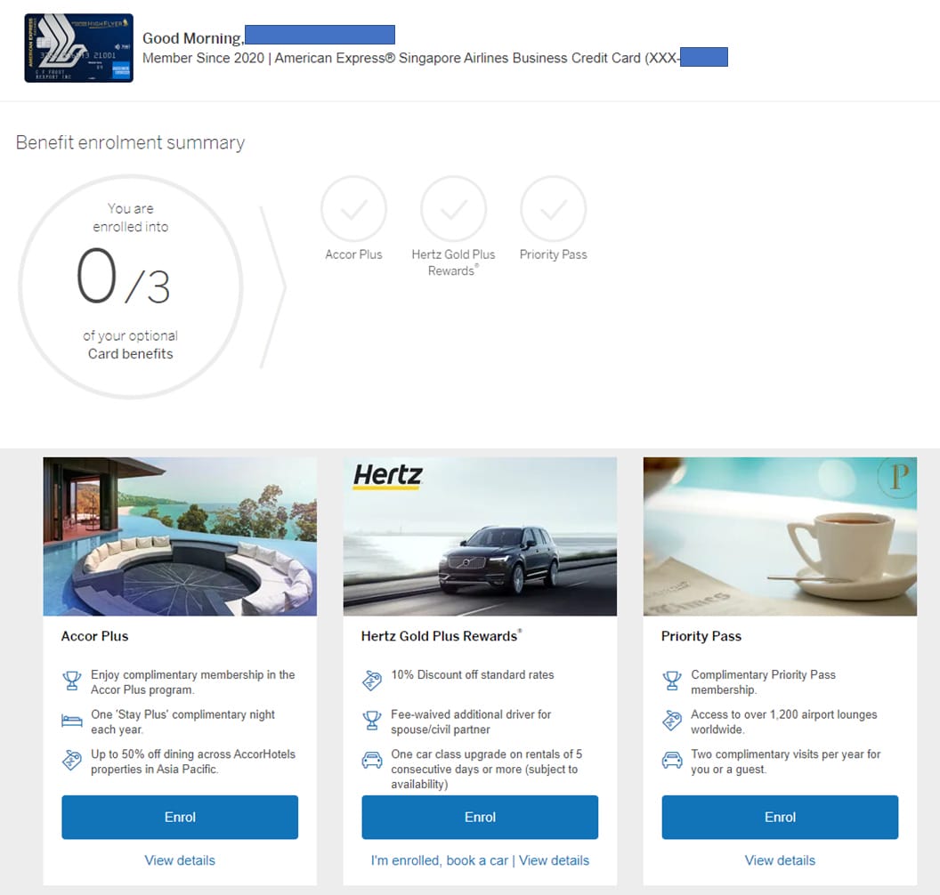 How to register for your free Accor Plus membership with the AMEX SIA