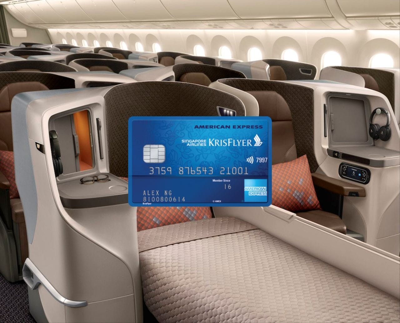 Extended till 31 Mar Sign up for AMEX KrisFlyer Credit Card and get
