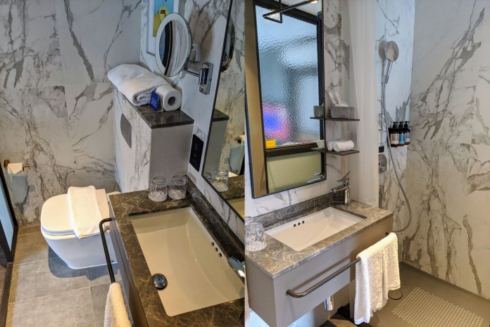 Hotel Soloha bathroom