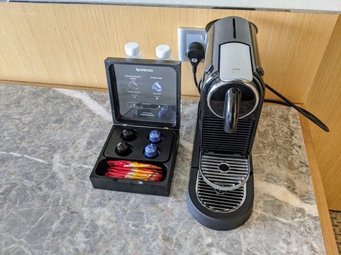 MBS Premier Room- Coffee machine