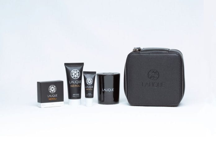 Singapore Airlines First Class amenities kit