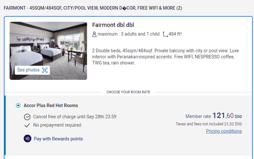 Fairmont Hotel from 122++ and other deals Finding cheap staycation rates with Accor Plus The Fairmont Hotel from 122++ and other deals Finding cheap staycation rates with Accor Plus The