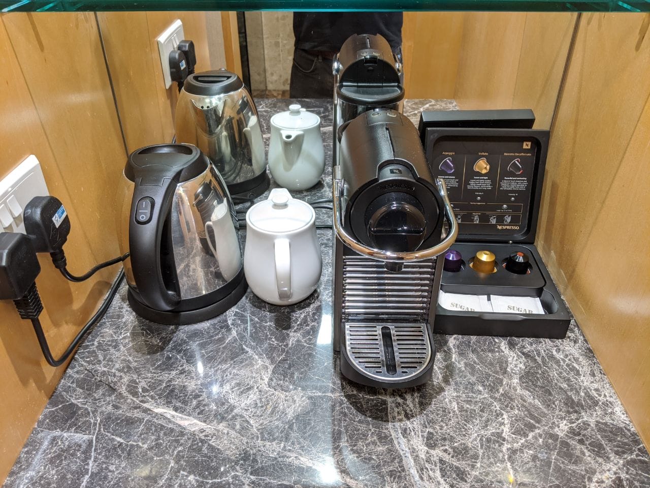 Hilton Singapore Premium Room Nespresso machine