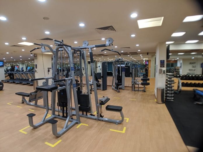 Hilton Singapore gym