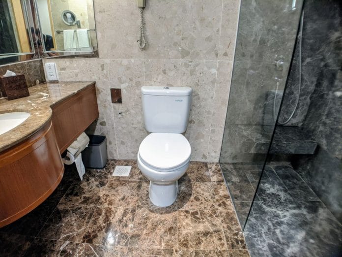Hilton Singapore Premium Room bathroom