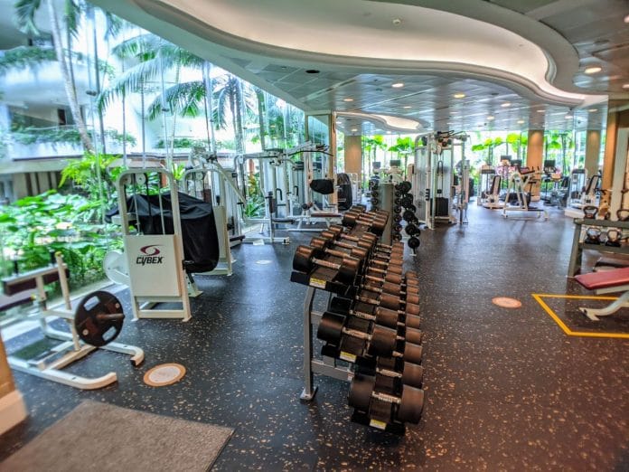 Shangri-La Singapore gym