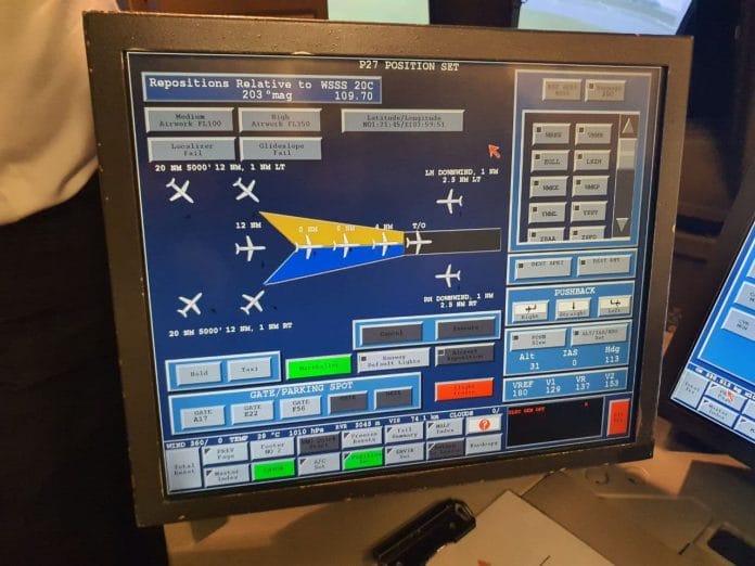 Flight simulator experience