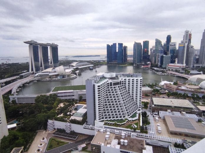 Pan Pacific Singapore Harbour Studio view