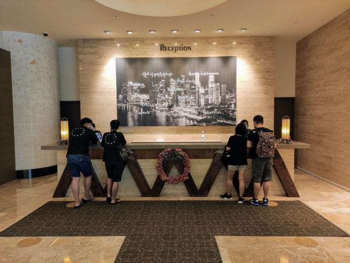 Pan Pacific Singapore check-in