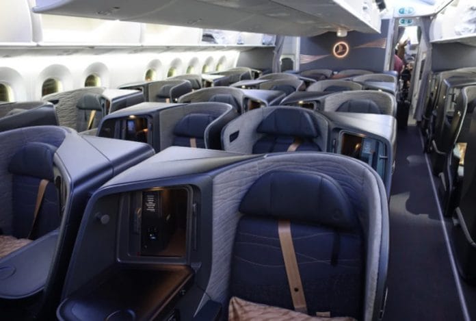 Turkish Airlines new Business Class on B787