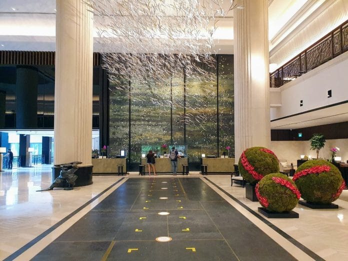 Shangri-La main lobby