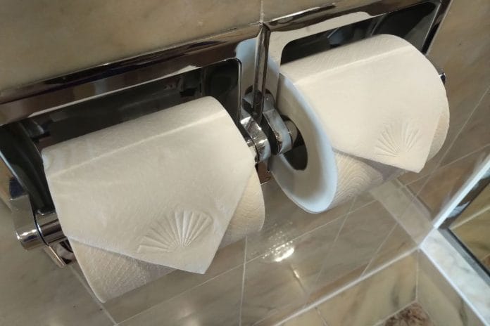 Mandarin Oriental toilet paper
