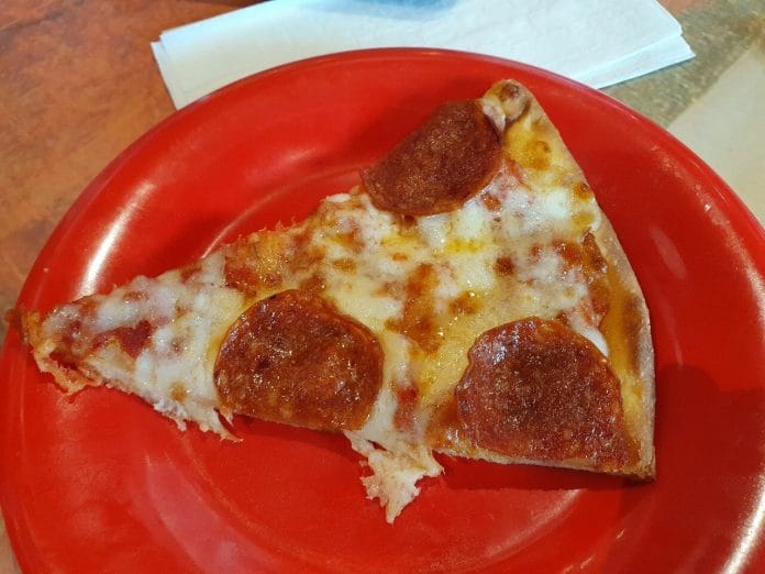 Sorrento's pepperoni pizza