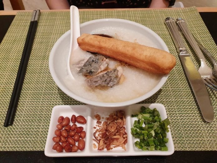 Sliced fish congee