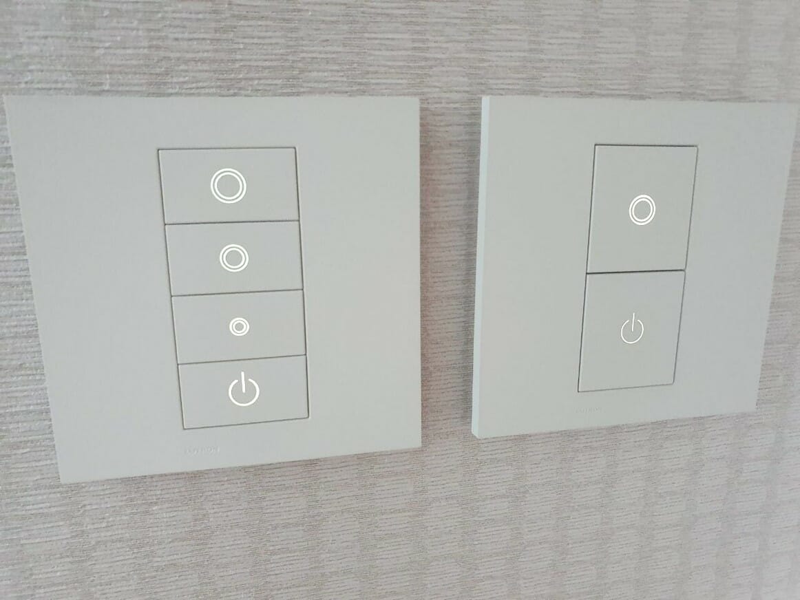 Premier Room light switches