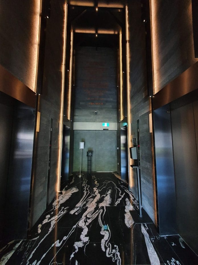 Clan Hotel lift lobby