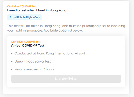 hong kong travel bubble