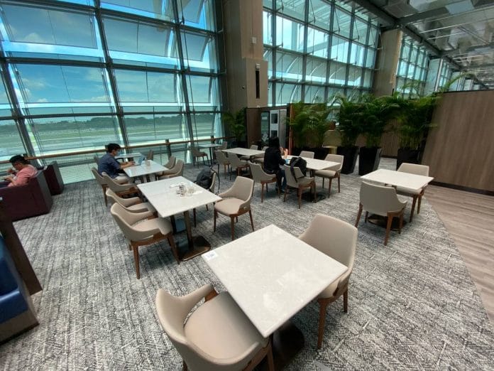 SilverKris Lounge Changi Airport