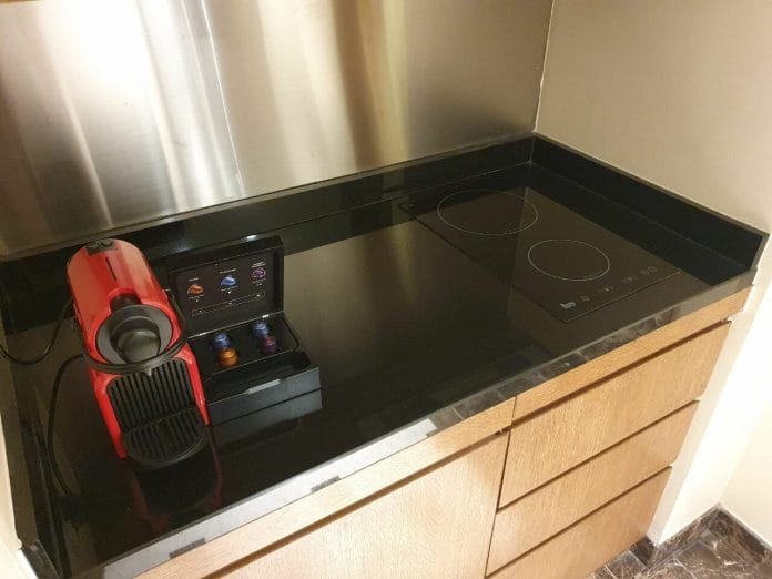 Induction Hobs and Coffee Machine