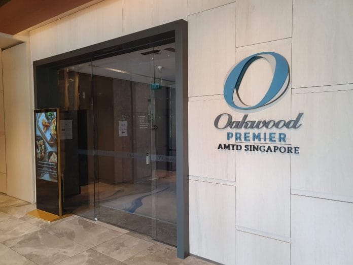Oakwood Premier AMTD entrance