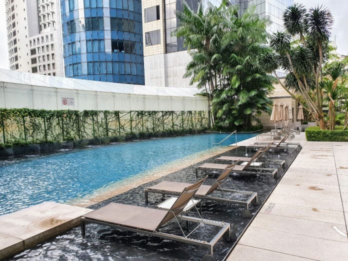 St. Regis Singapore swimming pool