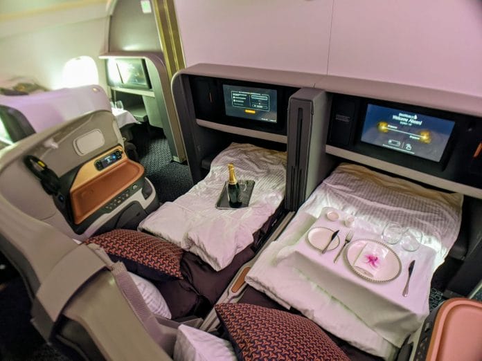 2017 Business Class on A380-800