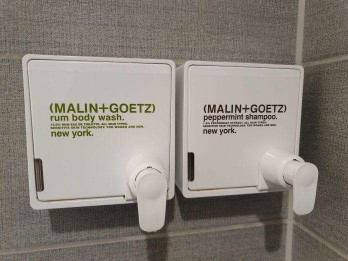 Malin + Goetz toiletries