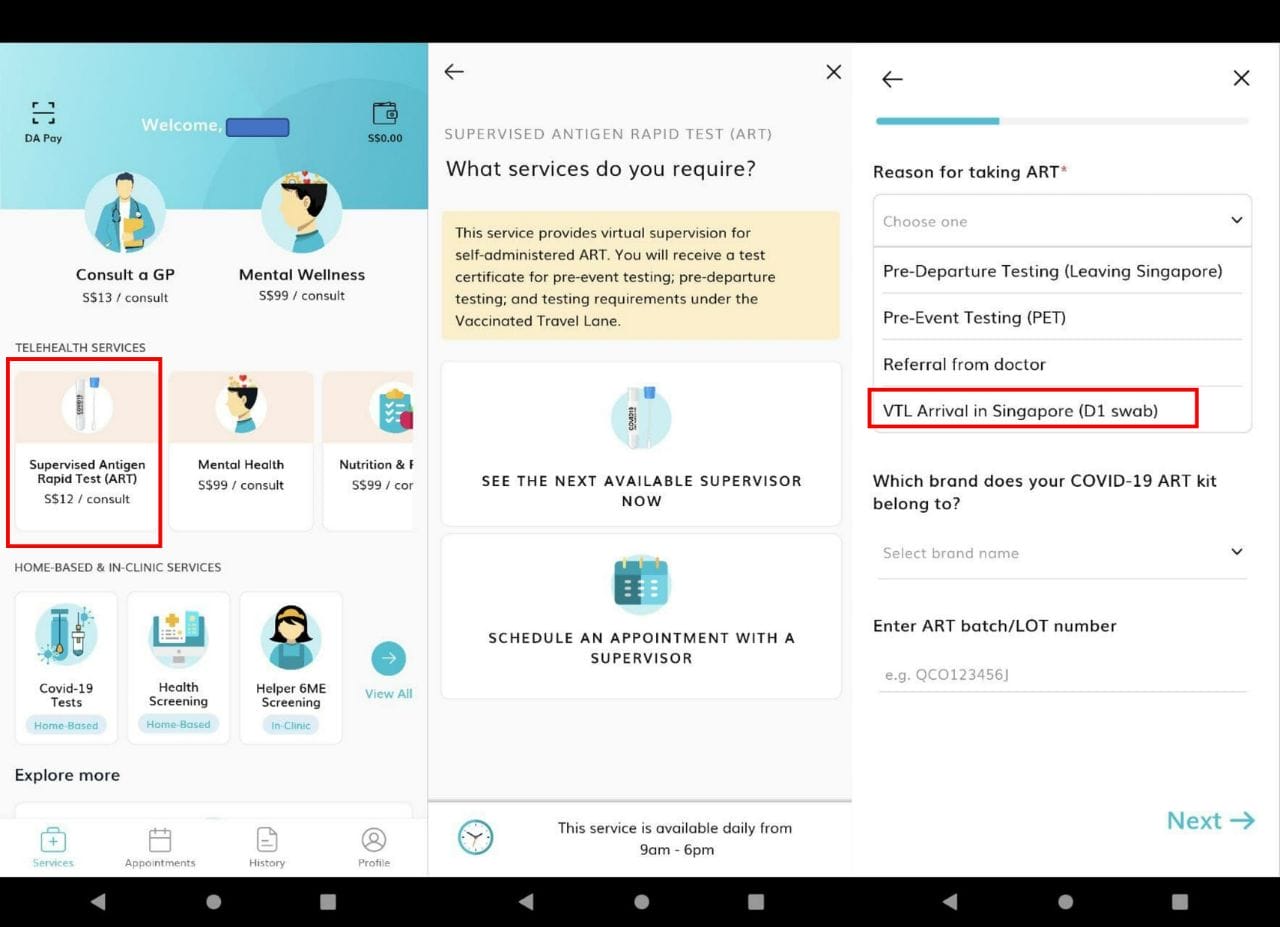 Good news Doctor Anywhere telesupervised ARTs now valid for VTL on