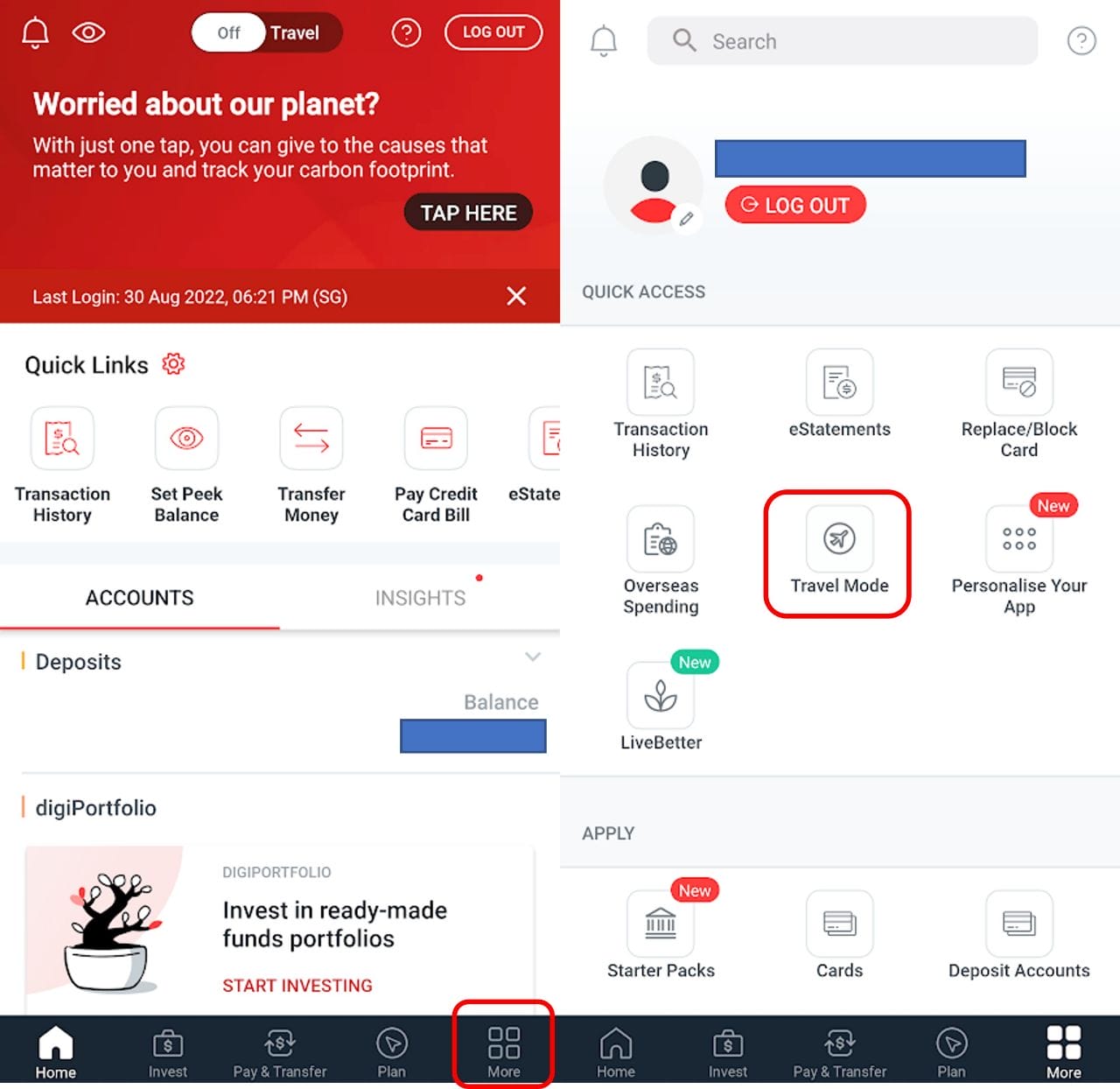 How to save on overseas spending with DBS My Account & Travel Mode