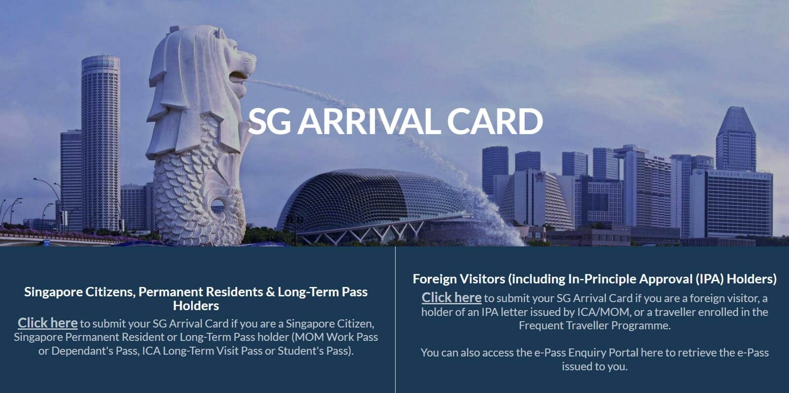 SG Arrival Card Will Be A Permanent Feature Of Travelling To Singapore   Sg Arrival Card 